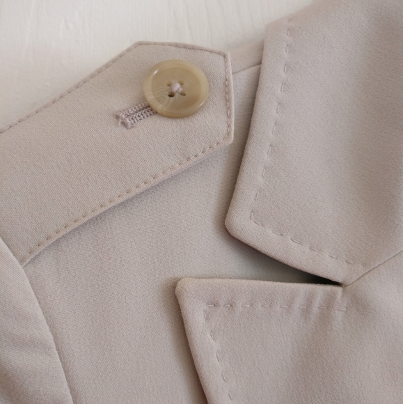 Stitch-Lined Single Breast Blazer Jacket 6P - Picture 5 of 8